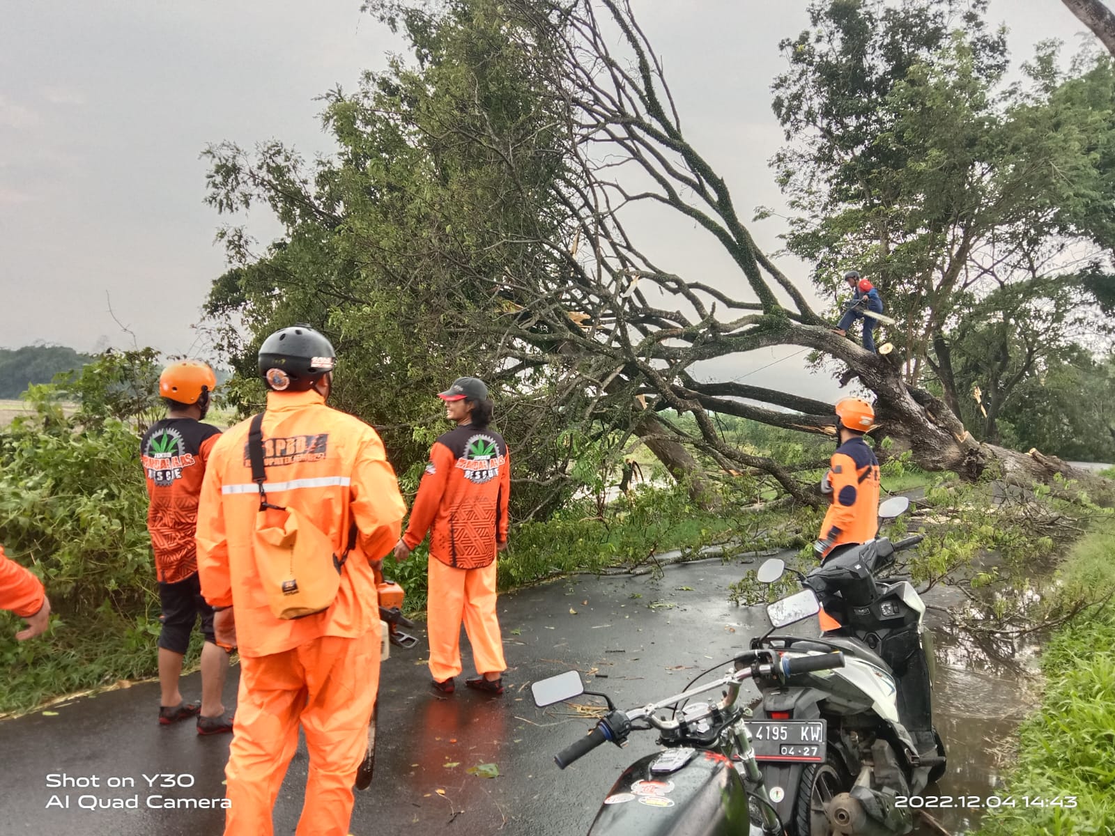 LAPORAN PENANGANAN ANGIN KENCANG