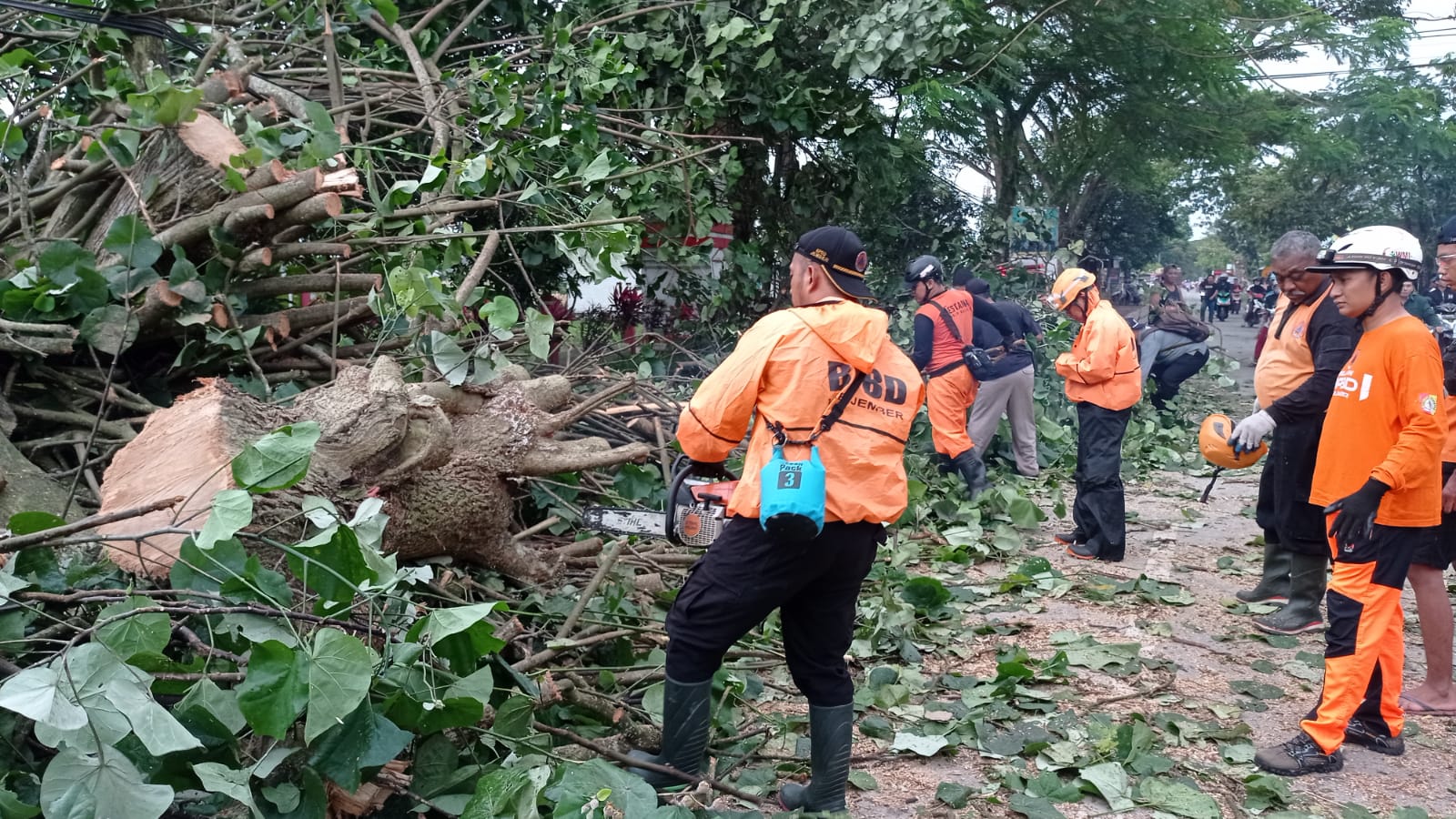 LAPORAN PENANGANAN KEJADIAN ANGIN KENCANG