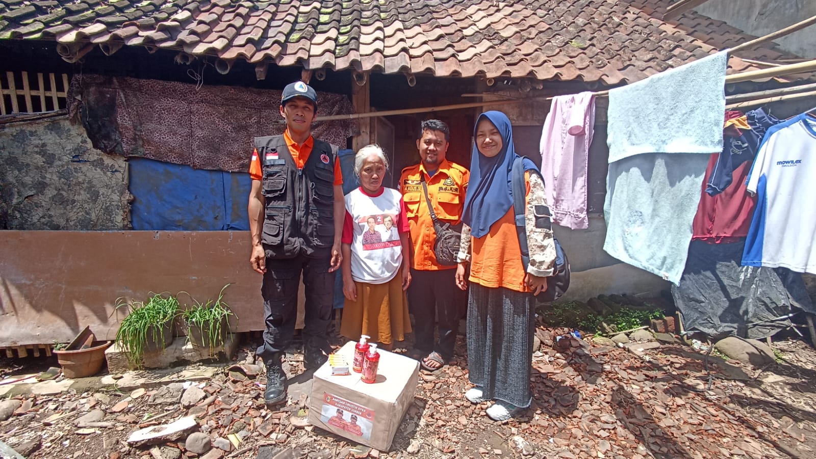 LAPORAN PENDISTRIBUSIAN LOGISTIK ANGIN KENCANG