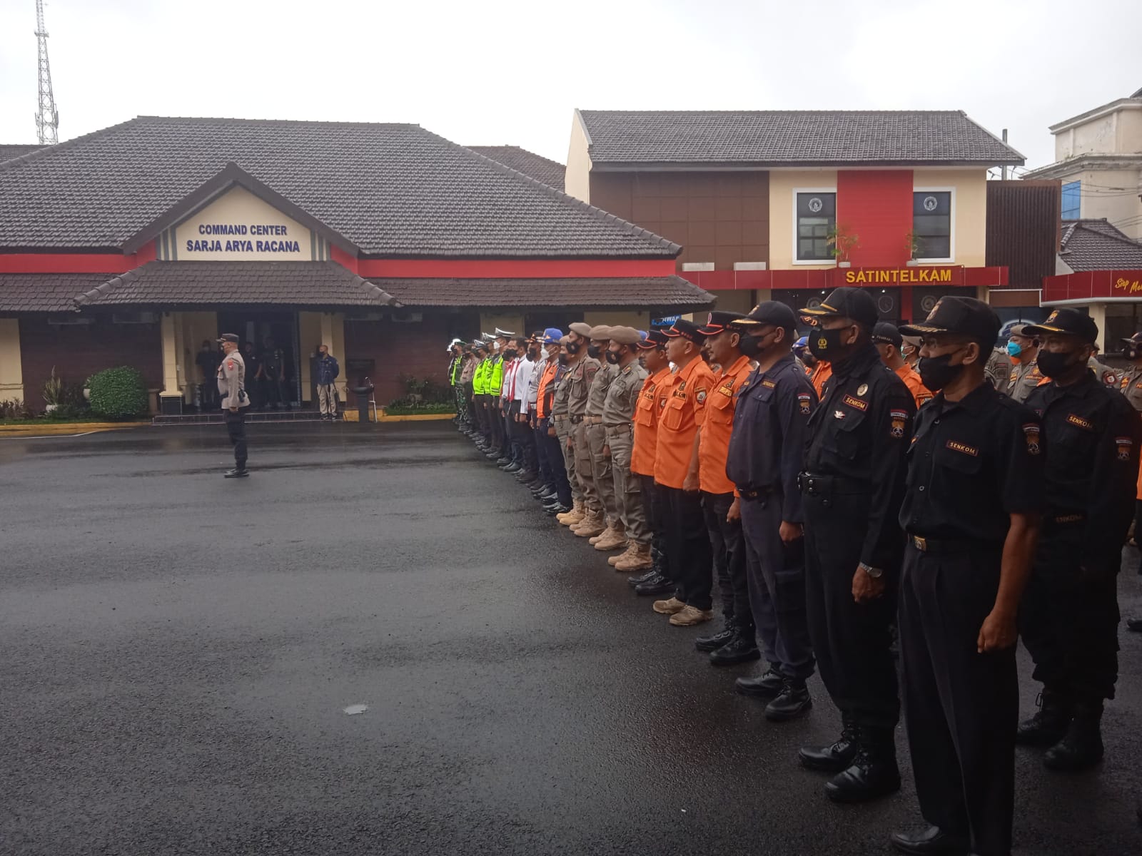 GIAT APEL GELAR PASUKAN OPERASI LILIN SEMERU (NATARU)